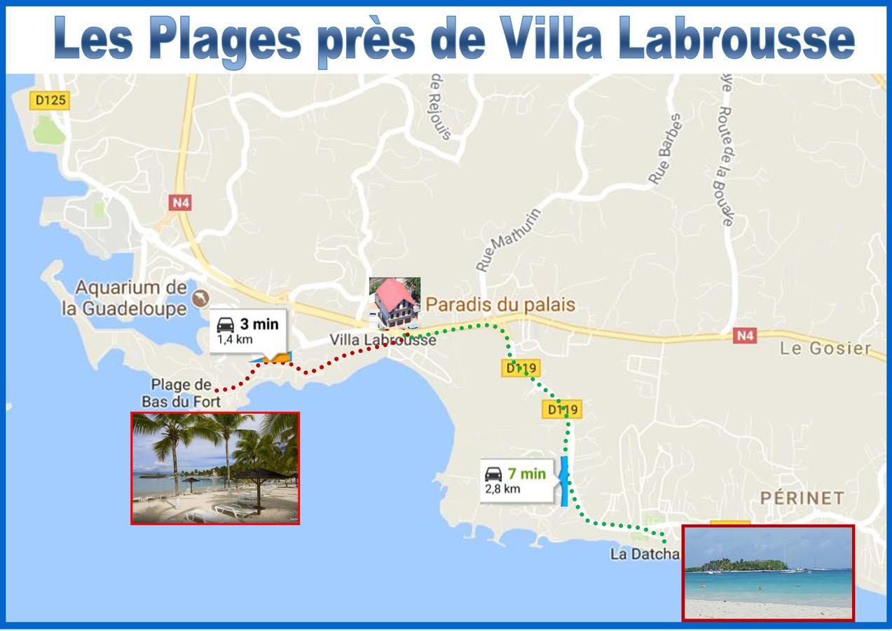 Villa Labrousse Le Gosier  Exterior foto